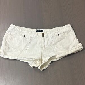 Rue21 Women's Cream Jean Shorts